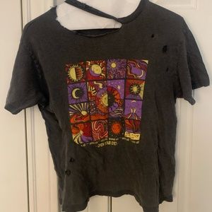 BDG distressed graphic tee